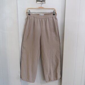 Aritzia Babaton 1-01 Pants Women’s Size Small Taupe Beige Adjustable ankle